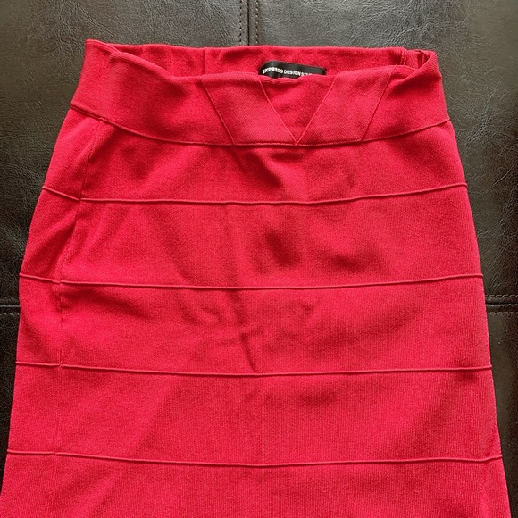 Express Design Studio Bandage Skirt - Picture 3 of 4